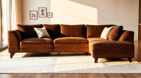 Les atouts d'un bout de canapé en noyer pour une déco chic