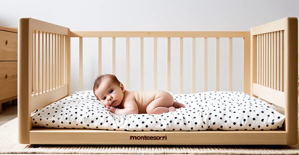 Lit au sol bébé montessori : l'indépendance à portée de main
