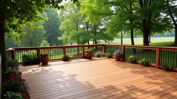 Optez pour des lames de terrasse composite résistantes et esthétiques