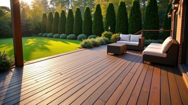 Optez pour des lames de terrasse composite résistantes et esthétiques